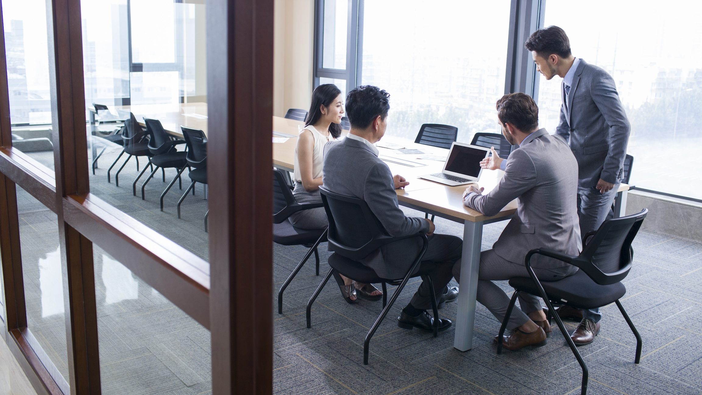 An office meeting room